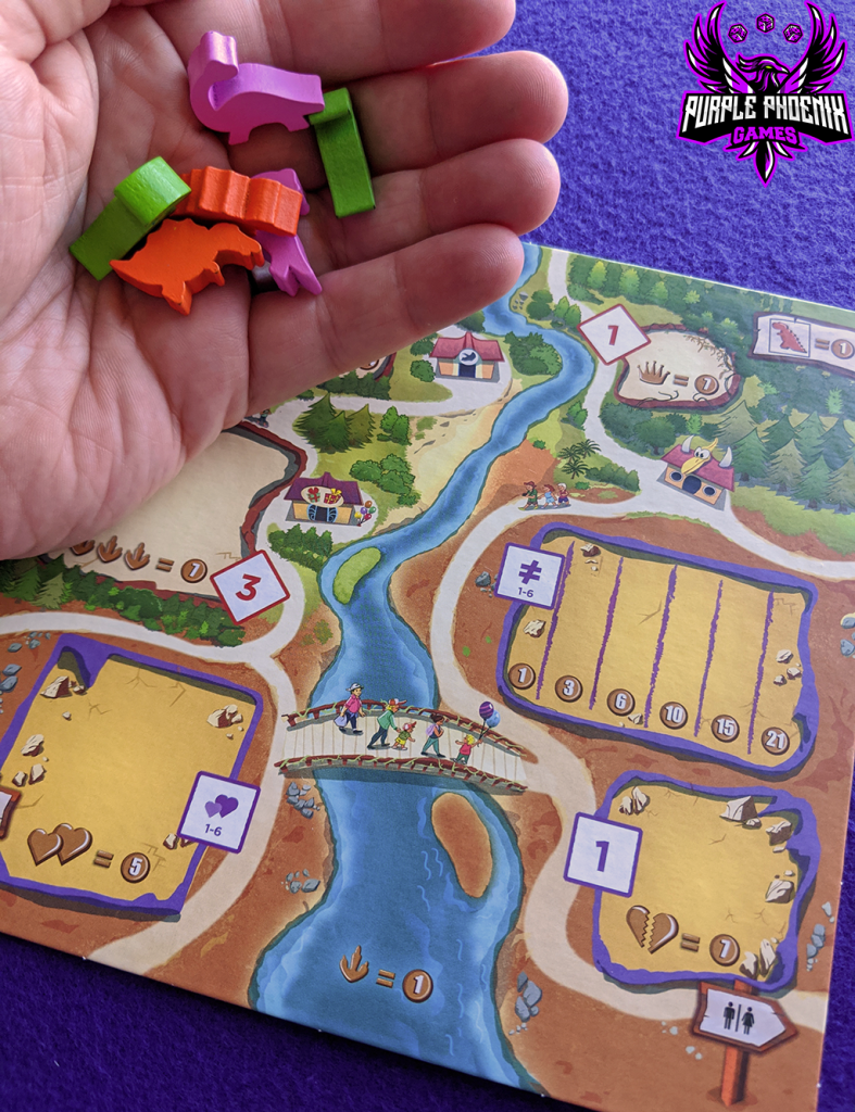Draftosaurus Review – Purple Phoenix Games