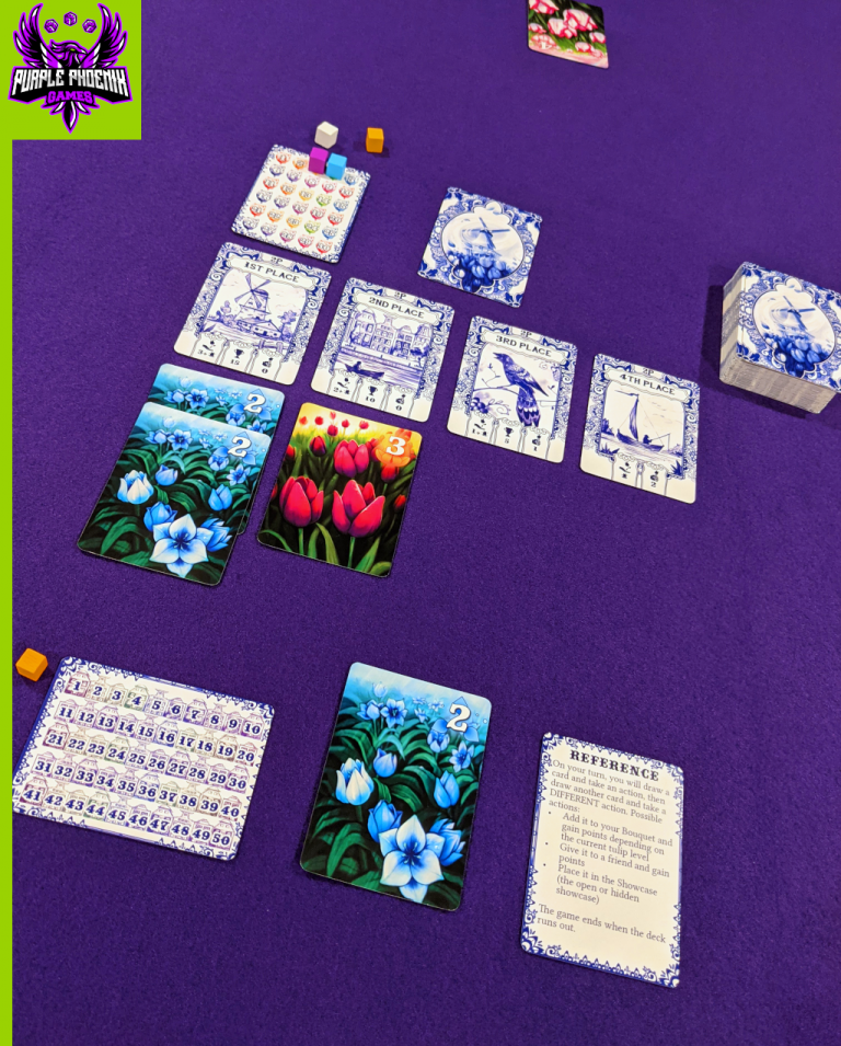 Gift of Tulips Preview Purple Phoenix Games