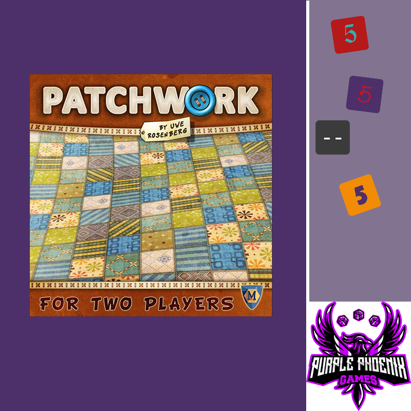 Patchwork Review Purple Phoenix Games
