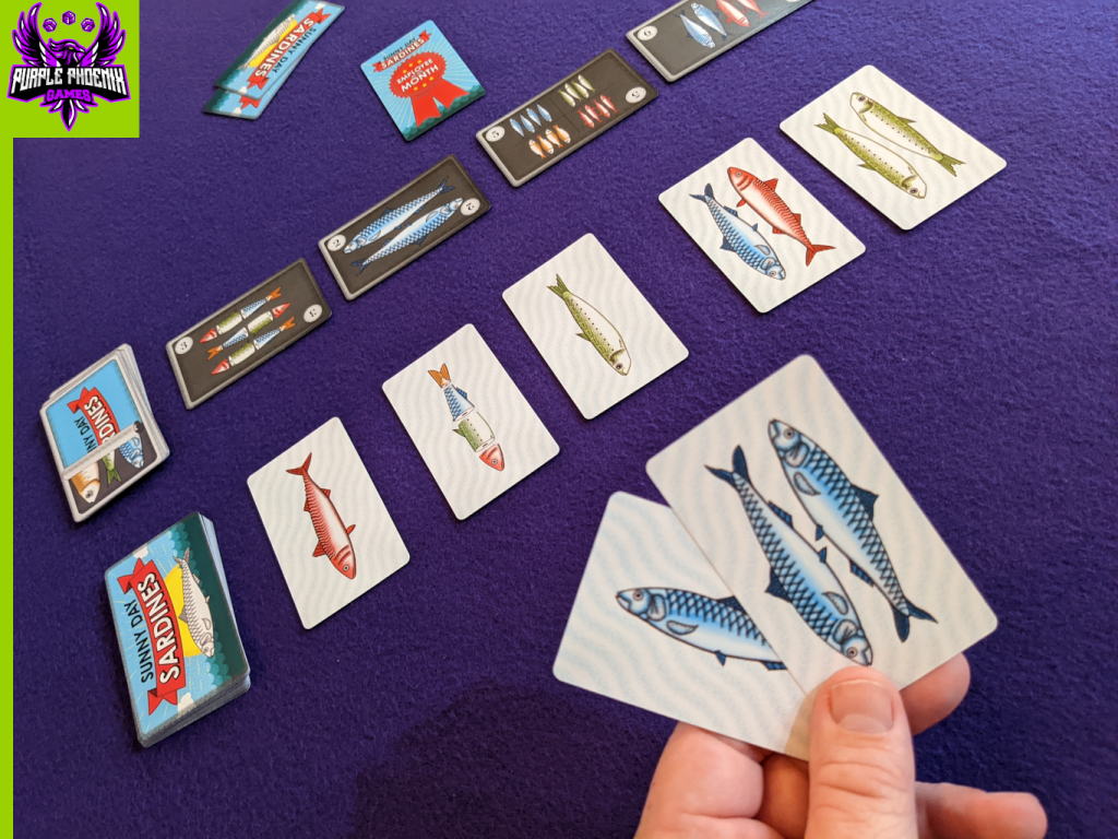 Sunny Day Sardines Review Purple Phoenix Games